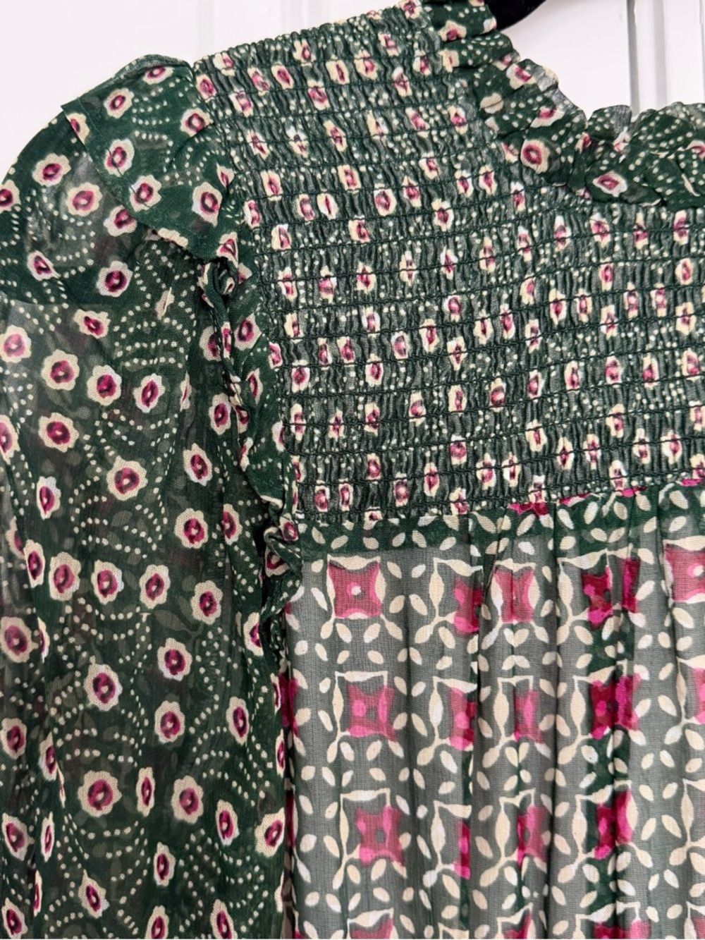 Anthropologie Rhiannon Floral Mini Dress - Picture 5 of 8